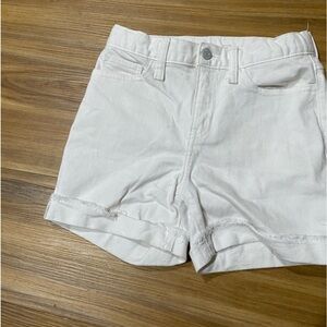 White old navy shorts adjustable shorts size 12